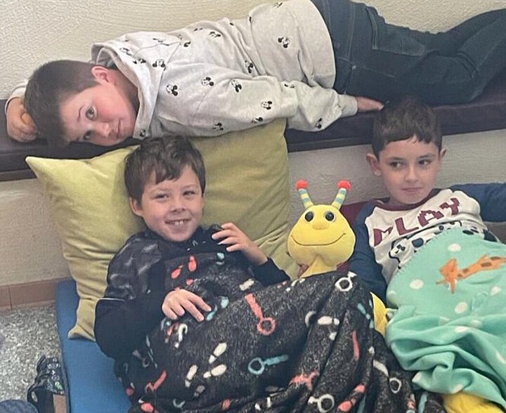 Schüler beim Fredericktag